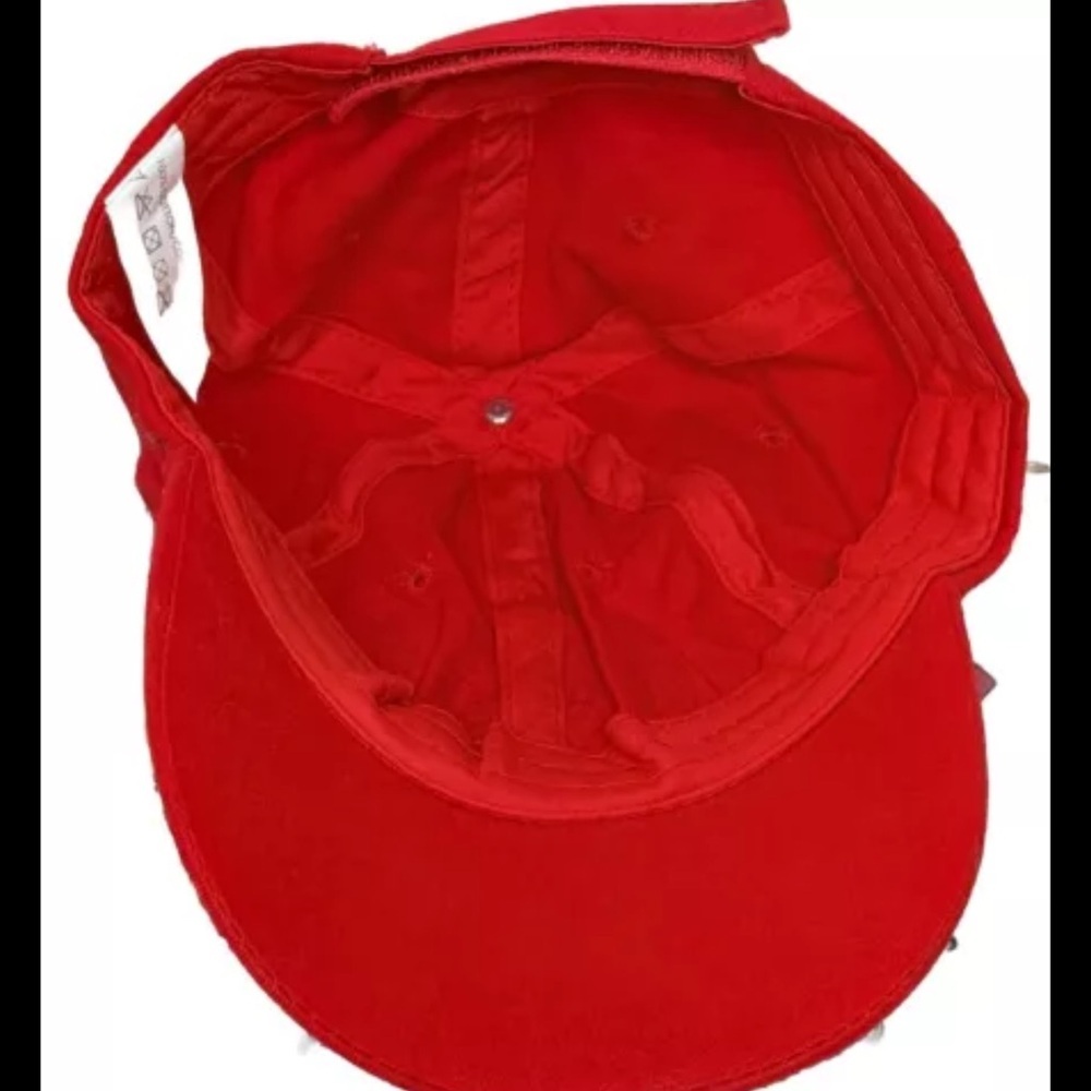 Women’s Solid Red Graphic “Canada” Baseball Cap H… - image 7